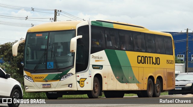 Empresa Gontijo de Transportes 15020 na cidade de Porto Seguro, Bahia, Brasil, por Rafael Chaves. Número da foto: #12867127.