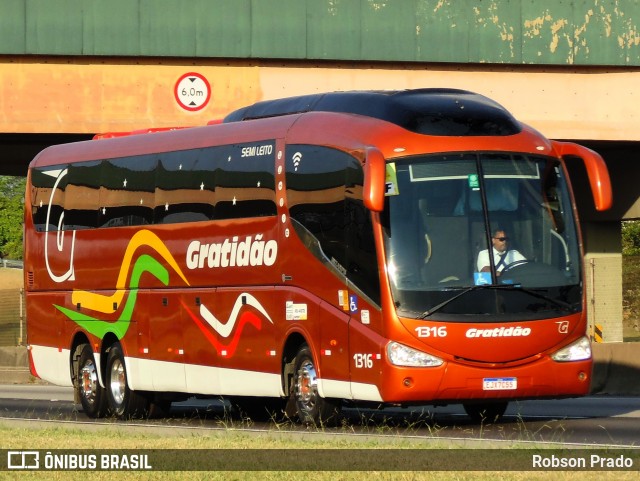 Gratidão Turismo 1316 na cidade de São José dos Campos, São Paulo, Brasil, por Robson Prado. Número da foto: #12866797.