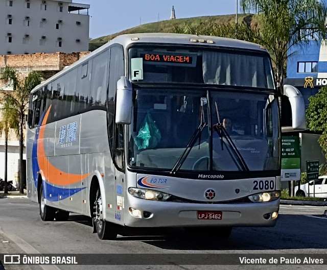 ED Tur Transportes e Locação 2080 na cidade de Aparecida, São Paulo, Brasil, por Vicente de Paulo Alves. Número da foto: #12866782.