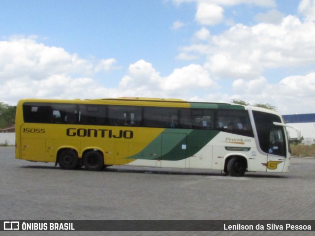 Empresa Gontijo de Transportes 15055 na cidade de Caruaru, Pernambuco, Brasil, por Lenilson da Silva Pessoa. Número da foto: #12867587.