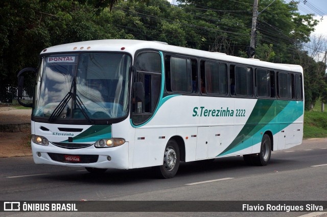 Viação Santa Terezinha 2222 na cidade de Governador Valadares, Minas Gerais, Brasil, por Flavio Rodrigues Silva. Número da foto: #12866831.