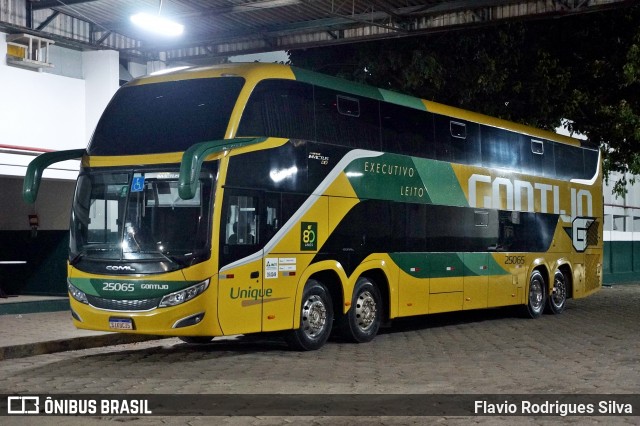 Empresa Gontijo de Transportes 25065 na cidade de Governador Valadares, Minas Gerais, Brasil, por Flavio Rodrigues Silva. Número da foto: #12866986.