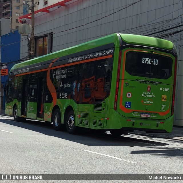 TRANSPPASS - Transporte de Passageiros 8 0306 na cidade de São Paulo, São Paulo, Brasil, por Michel Nowacki. Número da foto: #12868531.