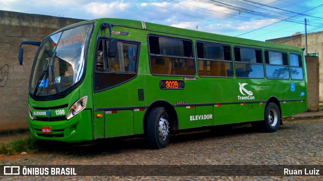 Viação Novo Retiro 1398 na cidade de Contagem, Minas Gerais, Brasil, por Ruan Luiz. Número da foto: #12867202.