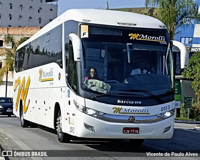 Morolli Transportes e Turismo 2013 na cidade de Aparecida, São Paulo, Brasil, por Vicente de Paulo Alves. Número da foto: #12866766.