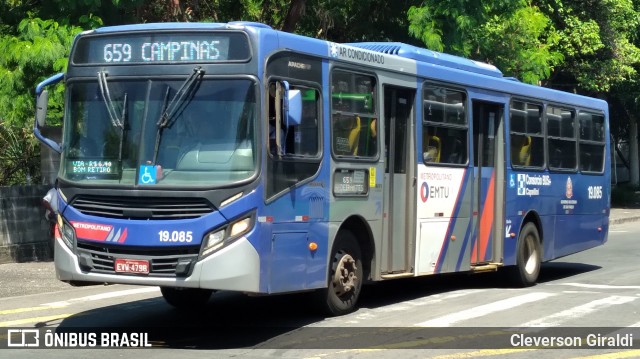 Transportes Capellini 19.085 na cidade de Campinas, São Paulo, Brasil, por Cleverson Giraldi. Número da foto: #12868287.
