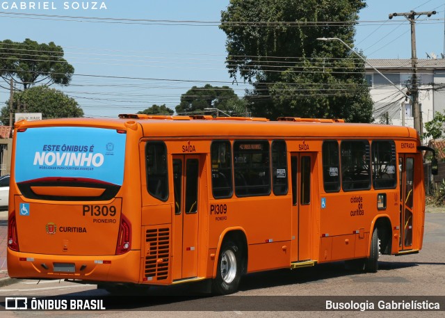 SPE VIA MOBILIDADE S/A PI309 na cidade de Curitiba, Paraná, Brasil, por Busologia Gabrielística. Número da foto: #12868457.