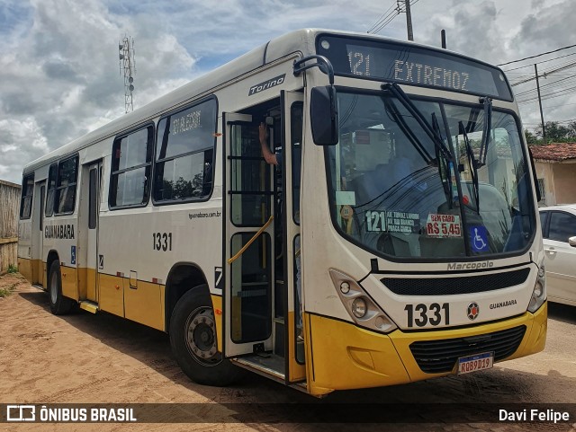 Transportes Guanabara 1331 na cidade de Extremoz, Rio Grande do Norte, Brasil, por Davi Felipe. Número da foto: #12866465.
