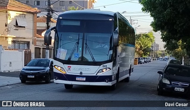 Viação Piracicabana 1513 na cidade de Santos, São Paulo, Brasil, por Davi Cesar. Número da foto: #12869367.