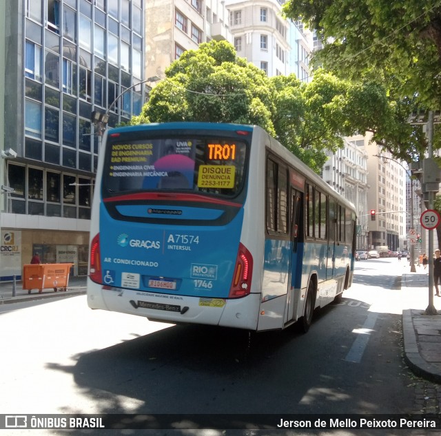 Viação Nossa Senhora das Graças A71574 na cidade de Rio de Janeiro, Rio de Janeiro, Brasil, por Jerson de Mello Peixoto Pereira. Número da foto: #12869506.