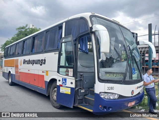 Auto Viação Urubupungá 3280 na cidade de Osasco, São Paulo, Brasil, por Lohan Mariano. Número da foto: #12870916.
