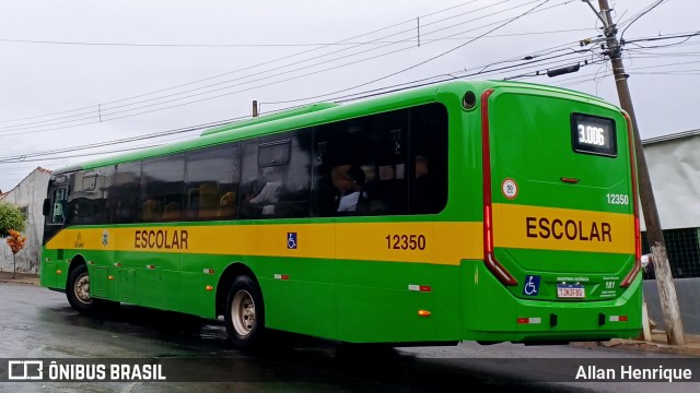 Transportes Capellini 12350 na cidade de Paulínia, São Paulo, Brasil, por Allan Henrique. Número da foto: #12870597.