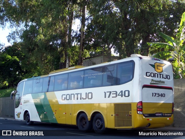 Empresa Gontijo de Transportes 17340 na cidade de Belo Horizonte, Minas Gerais, Brasil, por Maurício Nascimento. Número da foto: #12871297.