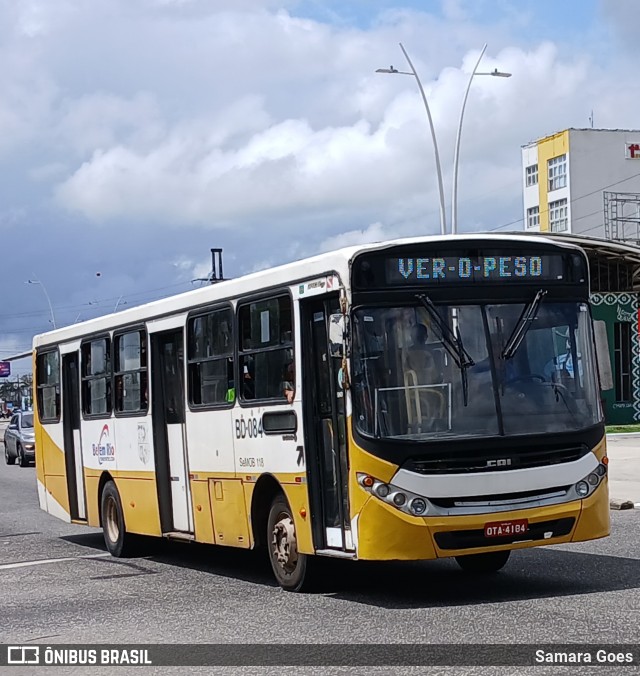 Belém Rio Transportes BD-084 na cidade de Belém, Pará, Brasil, por Samara Goes. Número da foto: #12871149.
