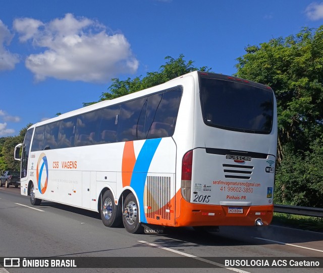 CSS Viagens 2015 na cidade de Curitiba, Paraná, Brasil, por BUSOLOGIA ACS Caetano. Número da foto: #12869077.