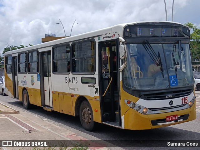 Belém Rio Transportes BD-176 na cidade de Belém, Pará, Brasil, por Samara Goes. Número da foto: #12871145.