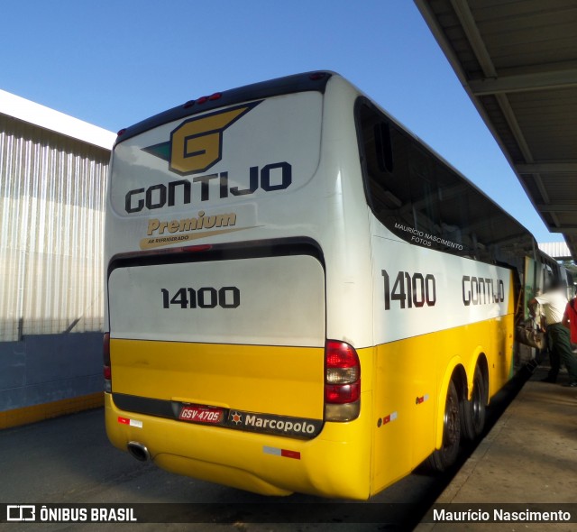 Empresa Gontijo de Transportes 14100 na cidade de Belo Horizonte, Minas Gerais, Brasil, por Maurício Nascimento. Número da foto: #12871362.