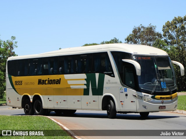 Viação Nacional 18555 na cidade de Brasília, Distrito Federal, Brasil, por João Victor. Número da foto: #12869765.