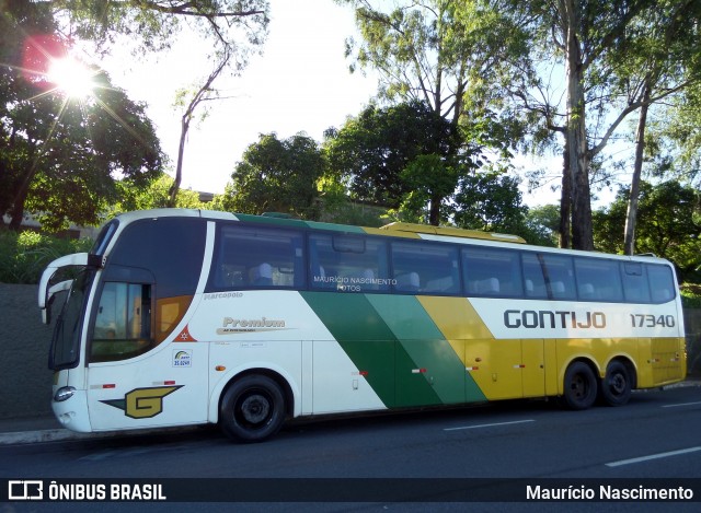 Empresa Gontijo de Transportes 17340 na cidade de Belo Horizonte, Minas Gerais, Brasil, por Maurício Nascimento. Número da foto: #12871306.