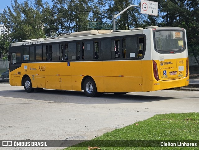 Real Auto Ônibus A41161 na cidade de Rio de Janeiro, Rio de Janeiro, Brasil, por Cleiton Linhares. Número da foto: #12869915.