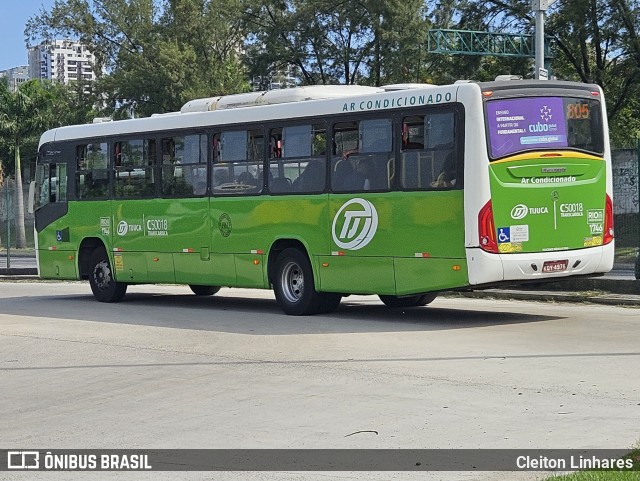 Tijuquinha - Auto Viação Tijuca C50018 na cidade de Rio de Janeiro, Rio de Janeiro, Brasil, por Cleiton Linhares. Número da foto: #12869919.