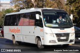 Buses Hualpén 393 na cidade de Santiago, Santiago, Metropolitana de Santiago, Chile, por Benjamín Tomás Lazo Acuña. Número da foto: #12869816.