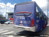 ATT - Alto Tietê Transportes 47.024 na cidade de Mogi das Cruzes, São Paulo, Brasil, por Karlos Eduardo. Número da foto: #:id.