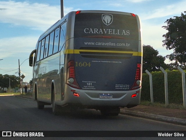 Caravellas Transportes e Turismo 1604 na cidade de Catalão, Goiás, Brasil, por Welder Silva. Número da foto: #12873257.