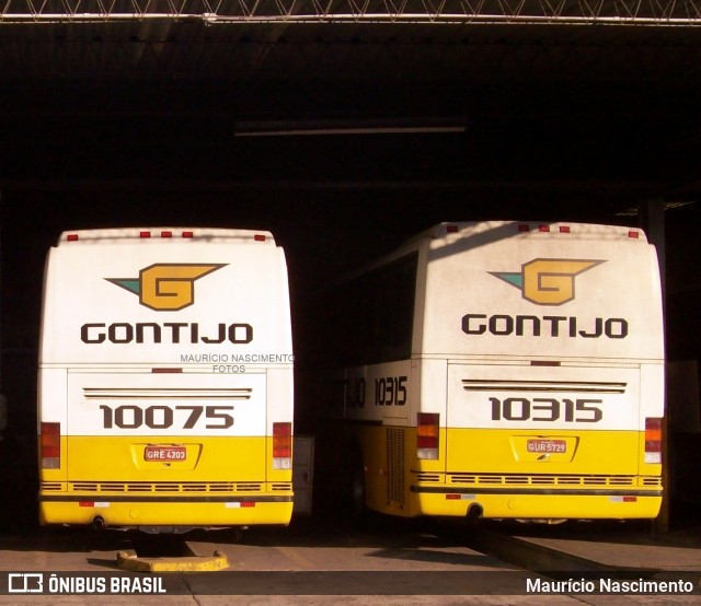 Empresa Gontijo de Transportes 10075 na cidade de Contagem, Minas Gerais, Brasil, por Maurício Nascimento. Número da foto: #12871531.