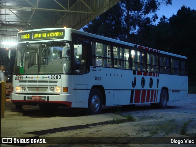 Jodi Itapeva Transportes 8003 na cidade de Apiaí, São Paulo, Brasil, por Diogo Viec. Número da foto: #12873463.