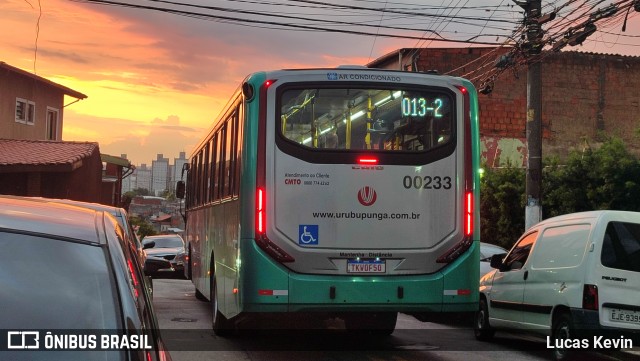 Auto Viação Urubupungá 00233 na cidade de Osasco, São Paulo, Brasil, por Lucas Kevin. Número da foto: #12871784.