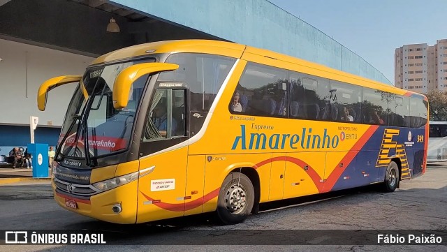 Expresso Amarelinho 349 na cidade de Sorocaba, São Paulo, Brasil, por Fábio Paixão. Número da foto: #12871707.