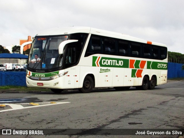 Empresa Gontijo de Transportes 21735 na cidade de São Paulo, São Paulo, Brasil, por José Geyvson da Silva. Número da foto: #12873141.
