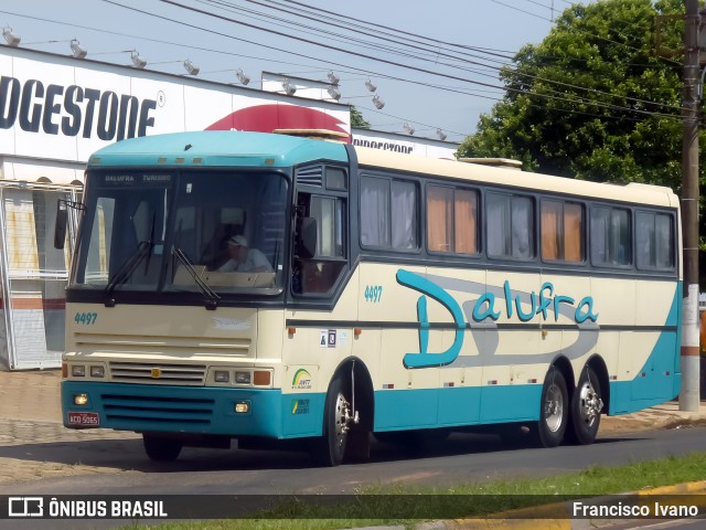 Dalufra Transportes e Turismo 4497 na cidade de Assis, São Paulo, Brasil, por Francisco Ivano. Número da foto: #12873594.