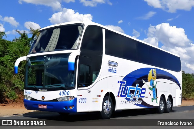 Tuche Transportes 4000 na cidade de Assis, São Paulo, Brasil, por Francisco Ivano. Número da foto: #12873097.