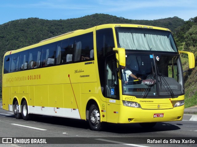Viação Itapemirim 49027 na cidade de Petrópolis, Rio de Janeiro, Brasil, por Rafael da Silva Xarão. Número da foto: #12873566.