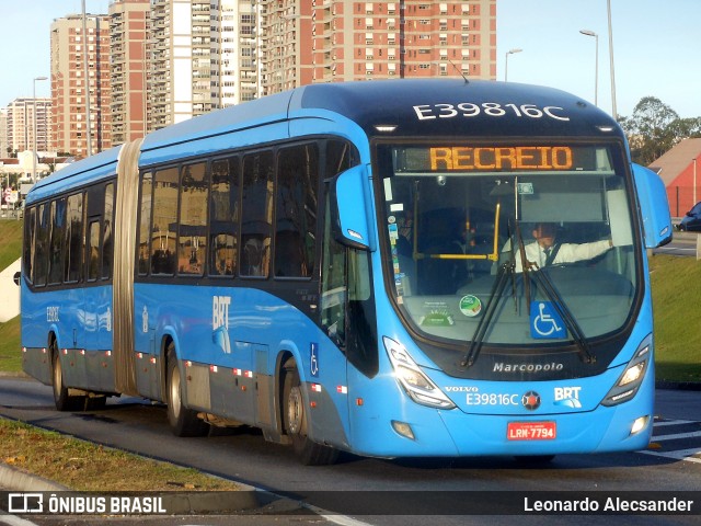 Transportes Santa Maria E39816C na cidade de Rio de Janeiro, Rio de Janeiro, Brasil, por Leonardo Alecsander. Número da foto: #12873740.