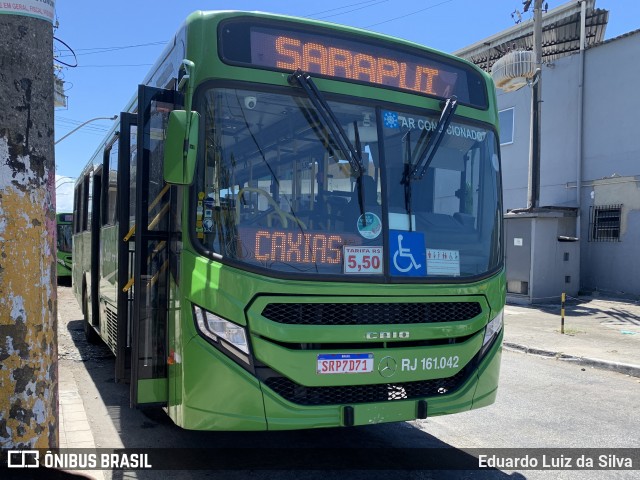 Transportes Santo Antônio RJ 161.042 na cidade de Duque de Caxias, Rio de Janeiro, Brasil, por Eduardo Luiz da Silva. Número da foto: #12871822.