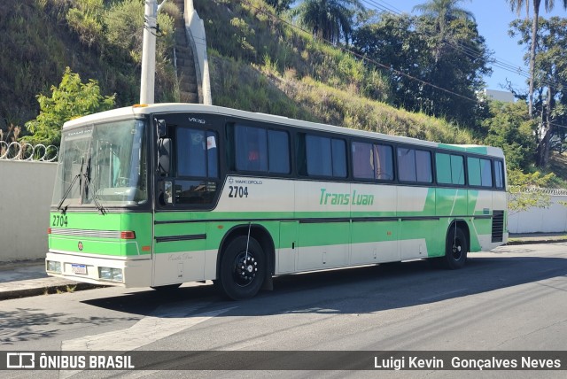 TransLuan 2704 na cidade de Betim, Minas Gerais, Brasil, por Luigi Kevin  Gonçalves Neves. Número da foto: #12872561.