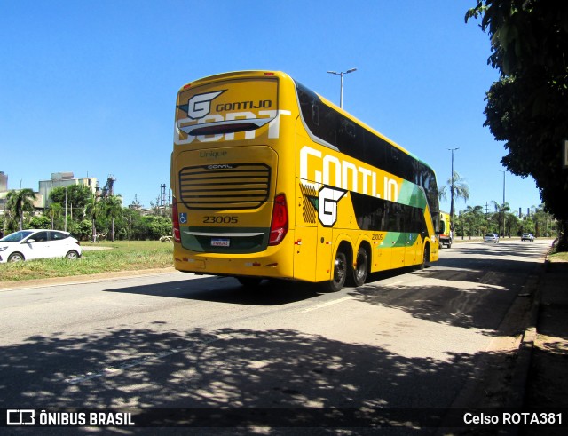 Empresa Gontijo de Transportes 23005 na cidade de Ipatinga, Minas Gerais, Brasil, por Celso ROTA381. Número da foto: #12871729.