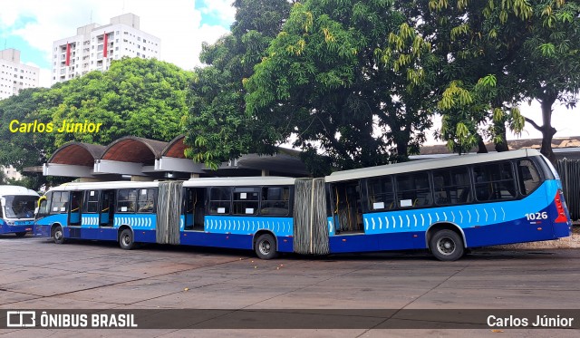 Metrobus 1026 na cidade de Goiânia, Goiás, Brasil, por Carlos Júnior. Número da foto: #12873267.