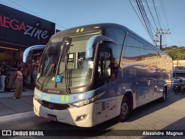 UTIL - União Transporte Interestadual de Luxo 9915 na cidade de Paty do Alferes, Rio de Janeiro, Brasil, por Alexandre  Magnus. Número da foto: #12873421.