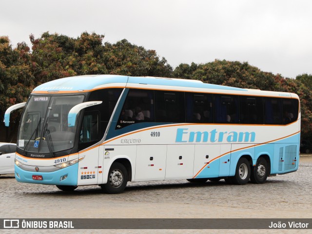 Emtram 4910 na cidade de Vitória da Conquista, Bahia, Brasil, por João Victor. Número da foto: #12873618.