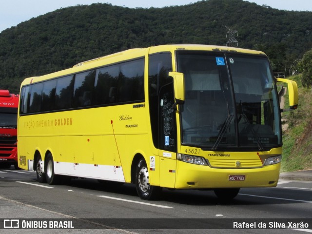 Viação Itapemirim 45621 na cidade de Petrópolis, Rio de Janeiro, Brasil, por Rafael da Silva Xarão. Número da foto: #12873580.