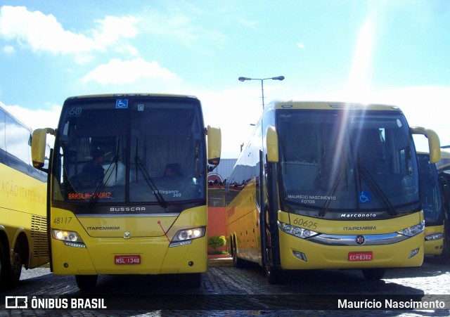 Viação Itapemirim 60625 na cidade de Belo Horizonte, Minas Gerais, Brasil, por Maurício Nascimento. Número da foto: #12871546.