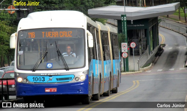 Metrobus 1003 na cidade de Goiânia, Goiás, Brasil, por Carlos Júnior. Número da foto: #12872526.