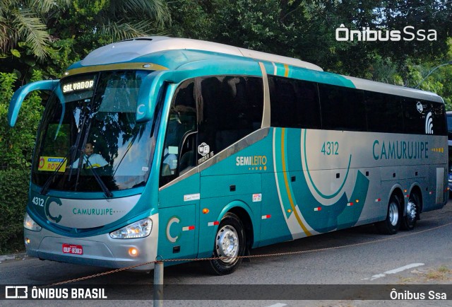 Auto Viação Camurujipe 4312 na cidade de Salvador, Bahia, Brasil, por Ônibus Ssa. Número da foto: #12871893.