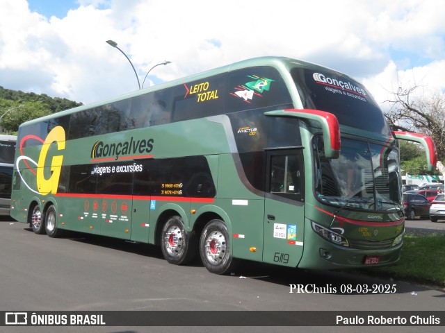 Gonçalves Viagens e Excursões 6119 na cidade de Curitiba, Paraná, Brasil, por Paulo Roberto Chulis. Número da foto: #12873314.