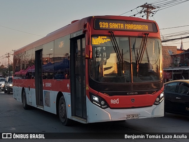Voy Santiago SDSW69 na cidade de San Bernardo, Maipo, Metropolitana de Santiago, Chile, por Benjamín Tomás Lazo Acuña. Número da foto: #12873036.