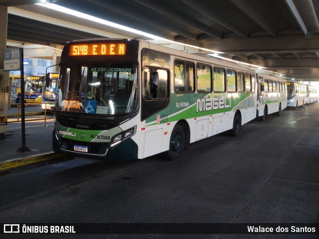 Transportes Mageli RJ 167.068 na cidade de Rio de Janeiro, Rio de Janeiro, Brasil, por Walace dos Santos. Número da foto: #12871889.